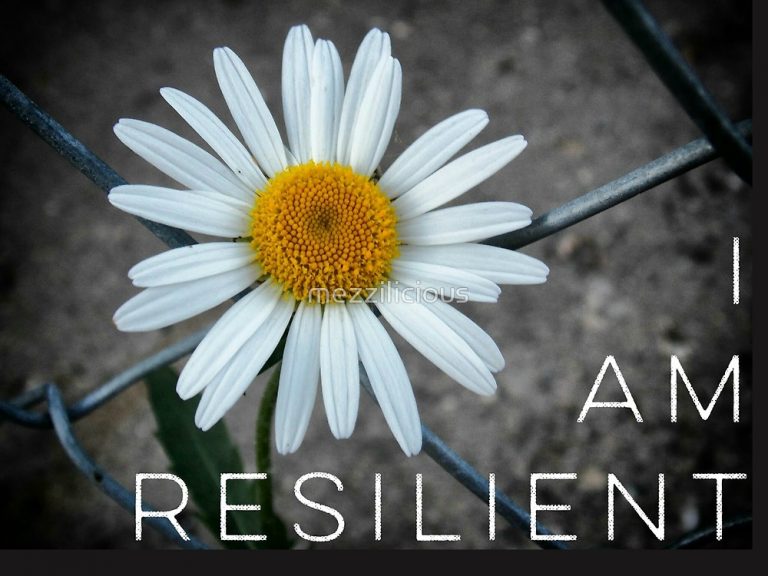 Daisy - I Am Resilient RedBubble