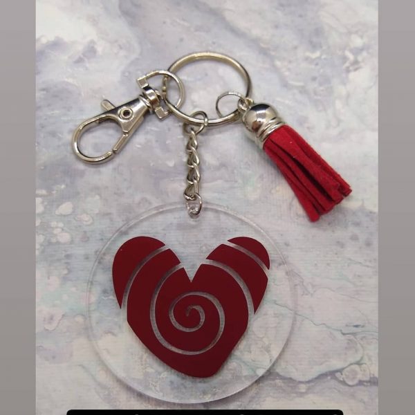 Keychain Heart